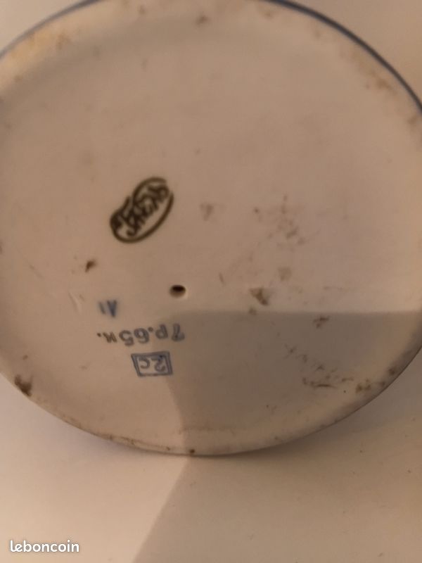 Bougeoir chinois porcelaine (image 2)