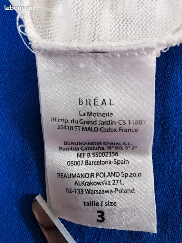 Tunique crème BRÉAL (image 4)