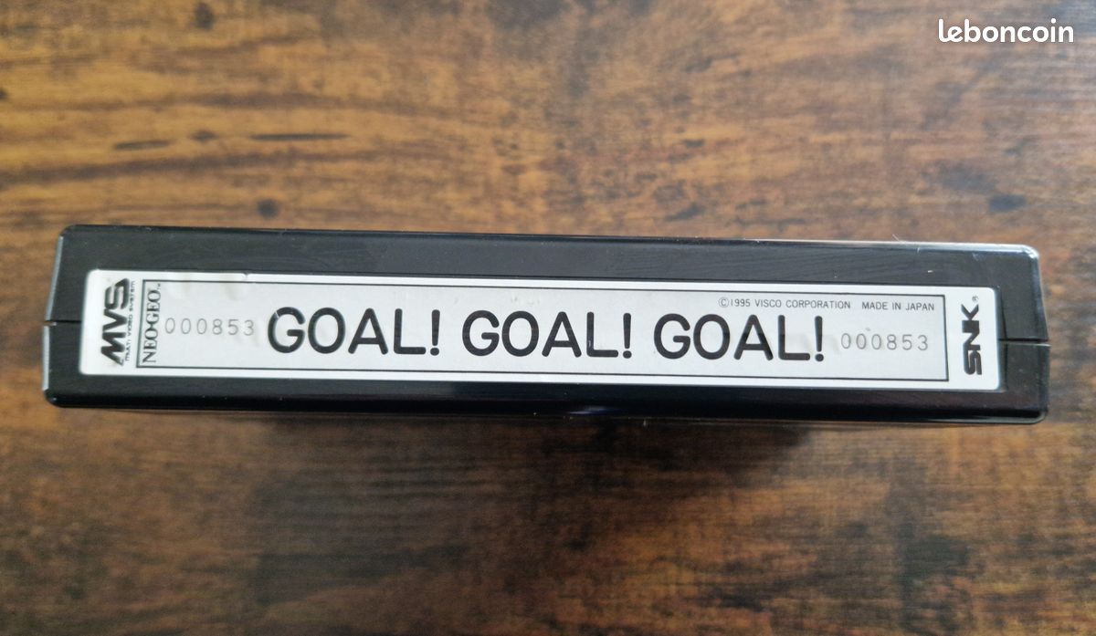 GOAL GOAL GOAL NEO GEO MVS FULL KIT 100% ORIGINAL SNK