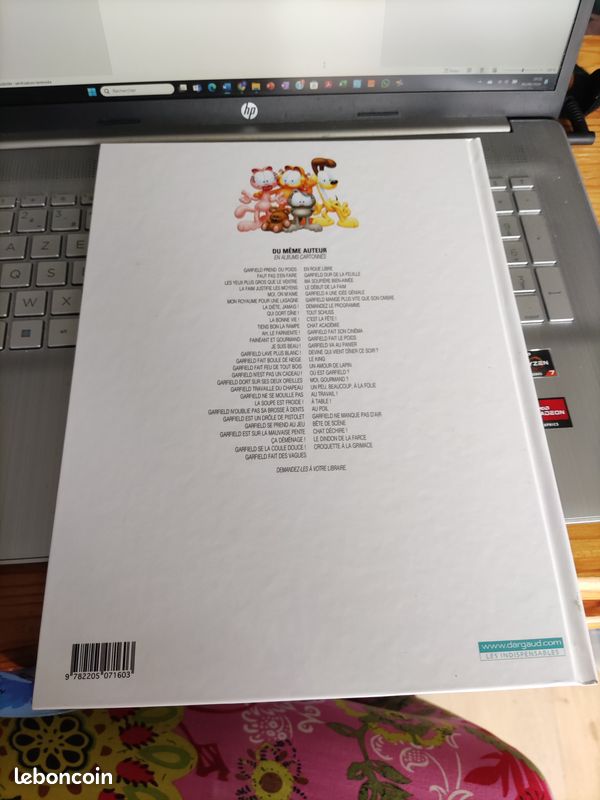 BD Garfield la bonne vie – JIM DAVIS – DARGAUD (image 2)