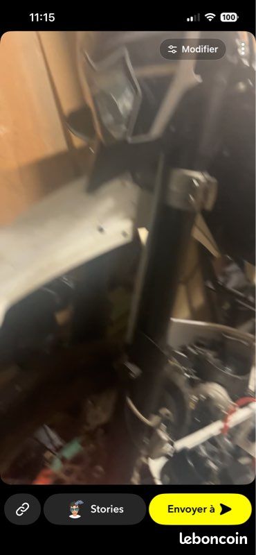 Fourche et jantes Sherco (image 1)