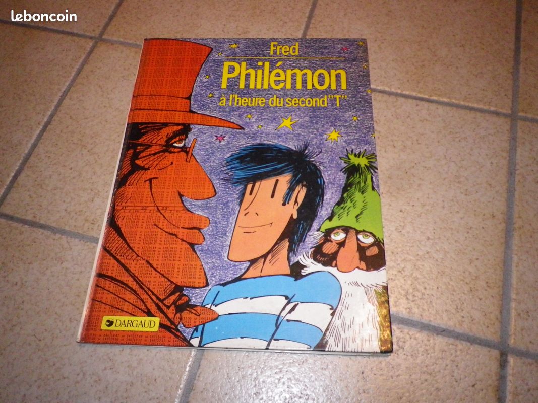 BD PHILEMON "à l'heure du second T" réédition 1983, très bon état (image 1)