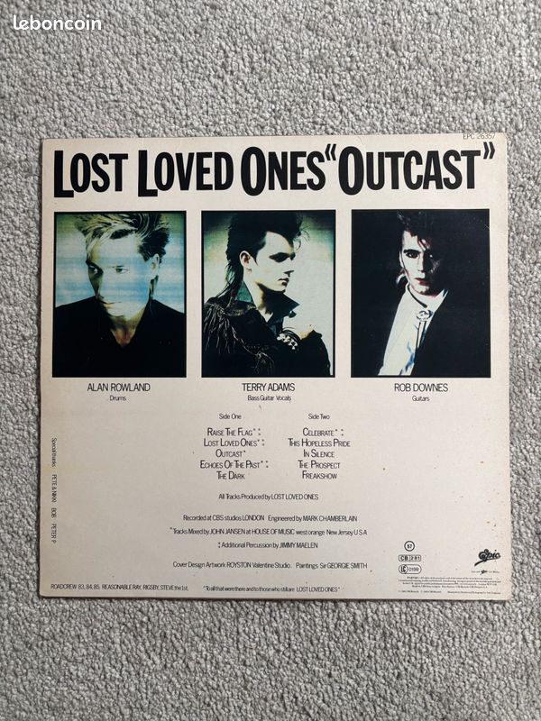 Lost Loved Ones vinyle 33 tours Rock🥁 (image 2)