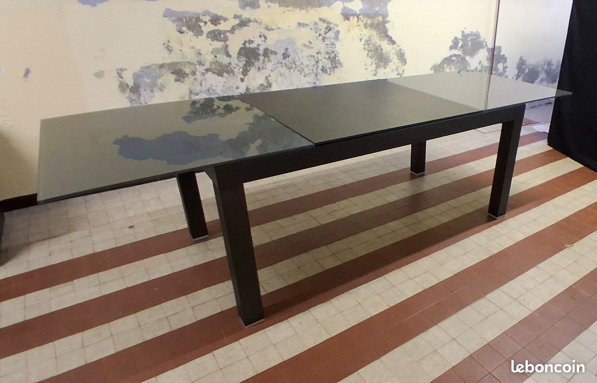 Table salle à manger CINNA en Wengé (image 2)