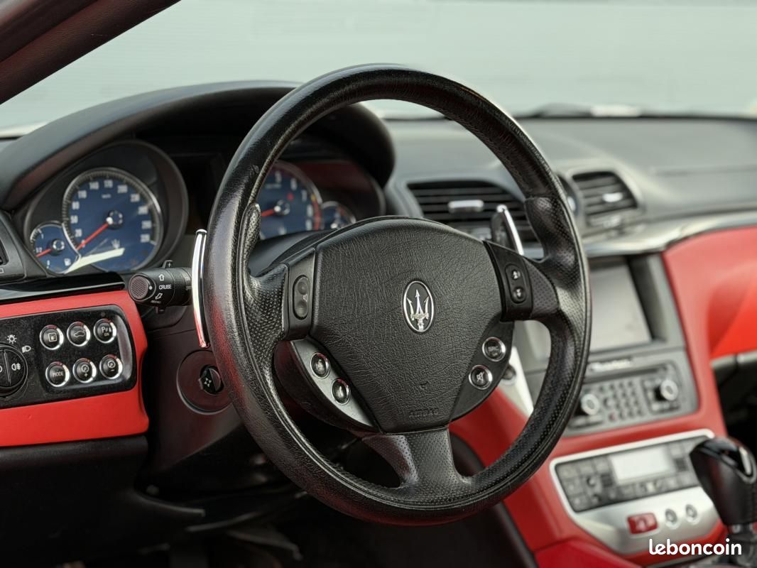 Maserati Grancabrio V8 4.7 440 CH BOITE ZF / FRANCAISE 3IEME MAIN REVISION POUR LA VENTE (image 6)