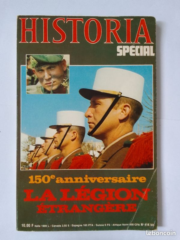 Historia spécial La légion étrangère n°414bis (image 1)