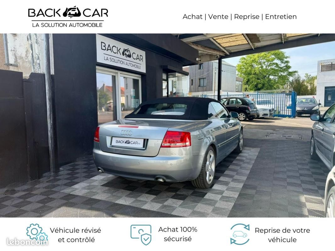 Audi A4 Cabriolet 2.7 V6 TDI 180 DPF S line Multitronic A (image 7)