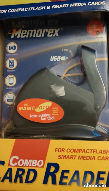 Lecteur de cartes - Petit Prix - Memorex Combo USB (image 1)