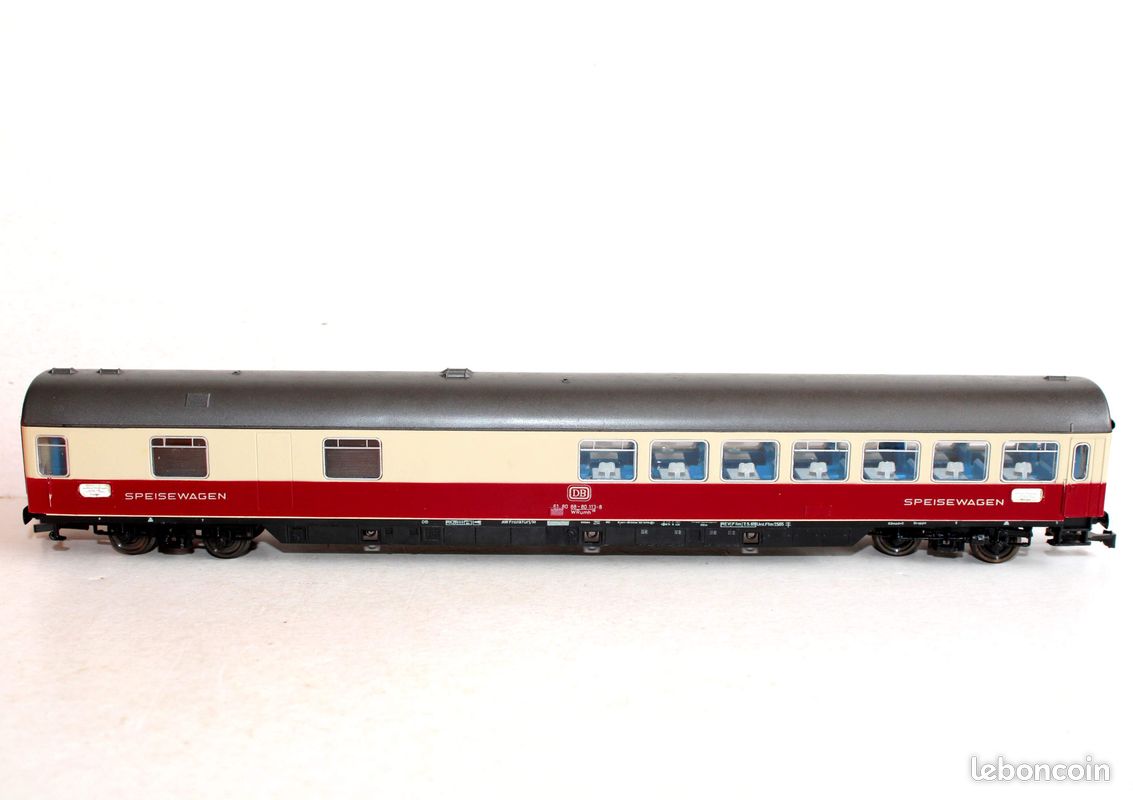 Roco Voiture Restaurant Gran Confort Bandiera FS 45427 - HO - Neuve