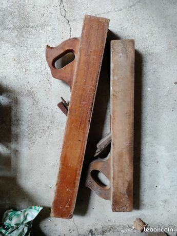 Varlope Rabot En Bois - Outil D'Établi - Fabrication Française - Occasion
