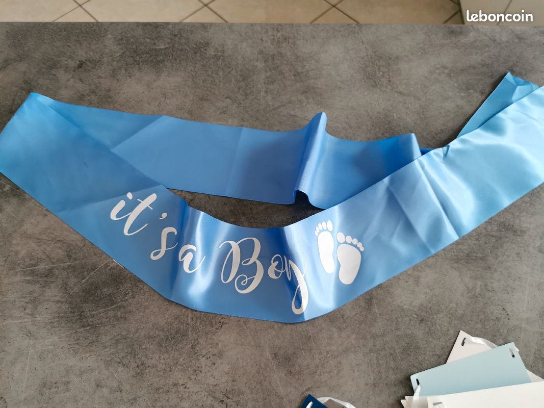 Accessoire baby shower garçon (image 3)