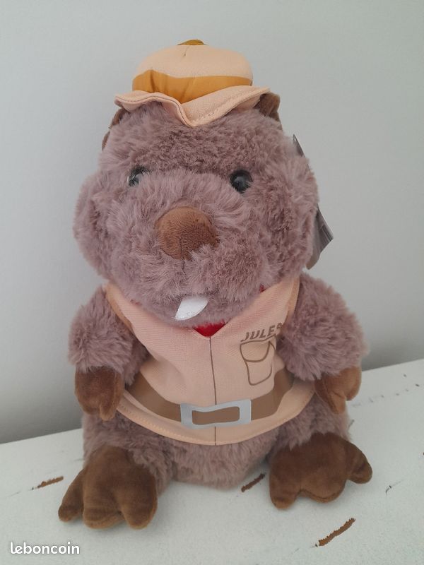 Peluche castor neuve (image 1)