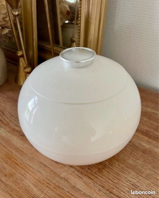 Seau à Glaçons Pomme Orange Vintage Années 70 Avec Sa Tige Et Ses 2 Feuilles Imgx2000 5300