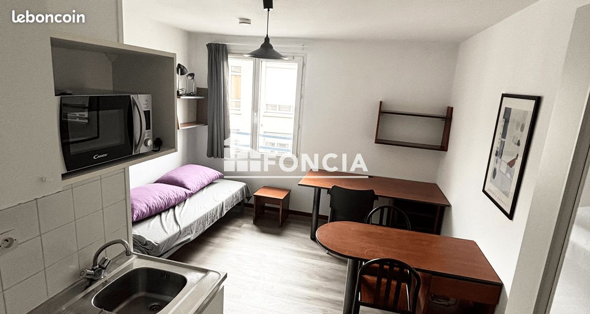 Appartement 1 pièce 19 m² · à Saint-Étienne · 19 m² · 320 €