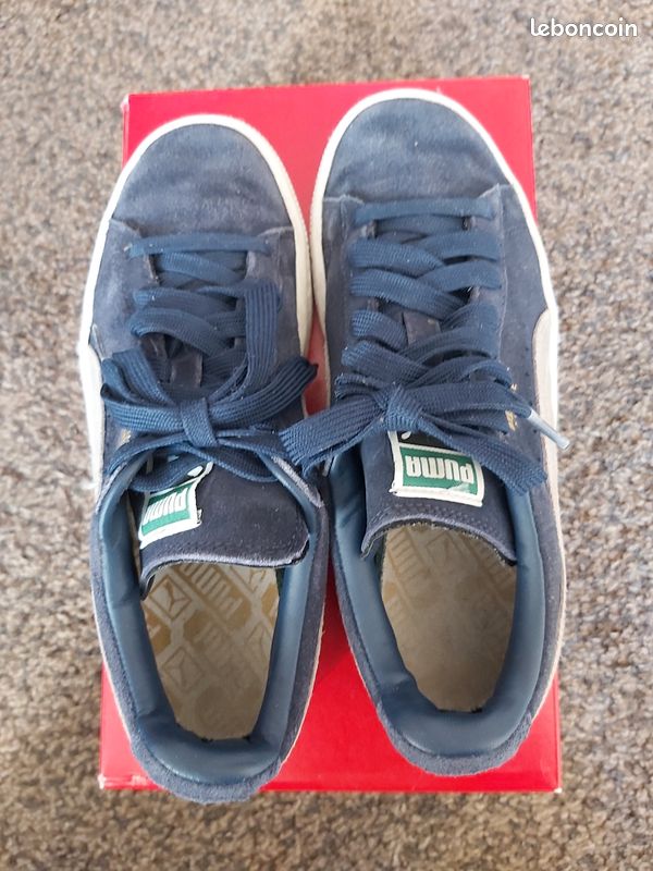 Baskets Suede Puma Suede Grise Enfant Puma Suede Gris Rose Baskets