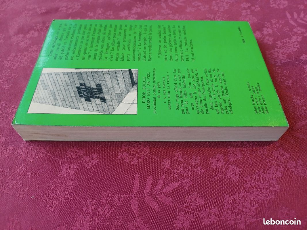 Livre rare : Défense de cracher par terre et de parler breton - Y-B Piriou (image 3)
