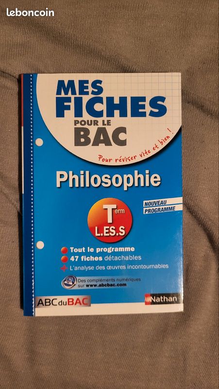 Fiche de bac de philosophie (image 1)