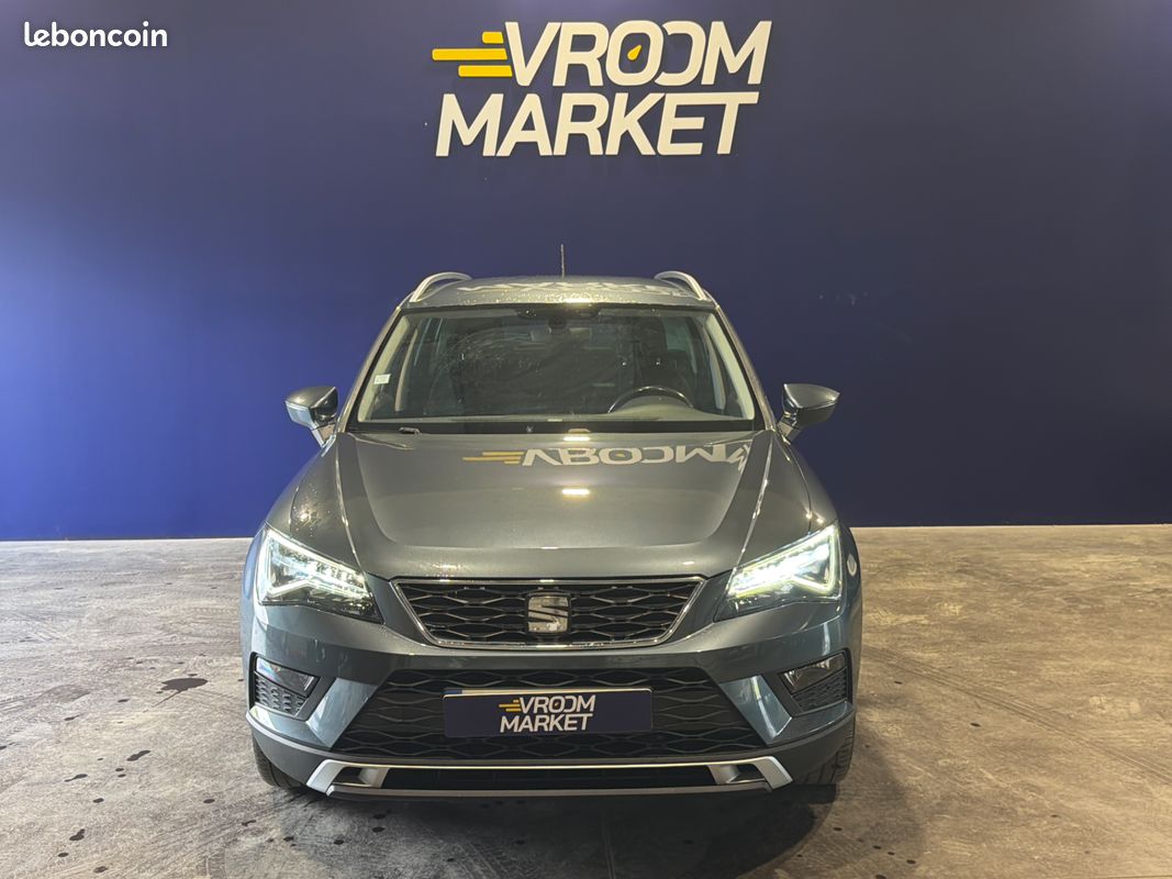 SEAT Ateca 1.6 TDI 115ch Start&Stop Style -Distribution Ok - Suivi complet - Carplay / AndroidAuto - Caméra de recul - Pneus Avants Neufs - CT Vierge - Garantie 6 mois (image 6)