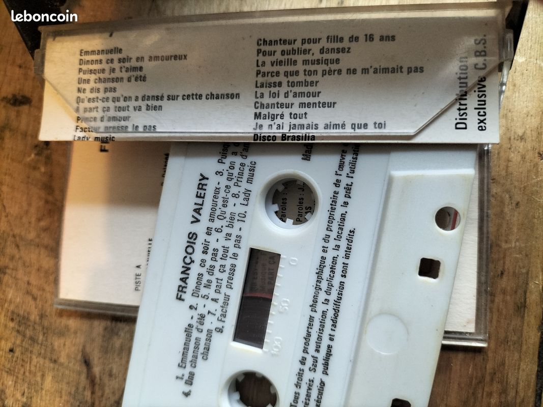 François Valéry - Emmanuelle (cassette audio) (image 2)