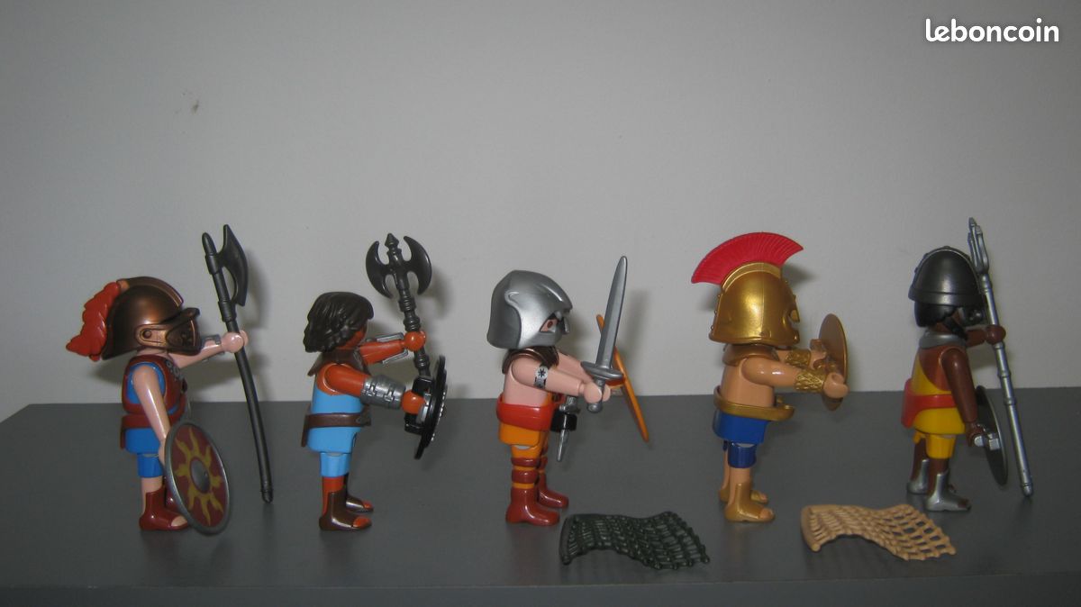 Playmobil Gladiateur / Romains - Figurines Occasion - Thème Château Et Chevaliers