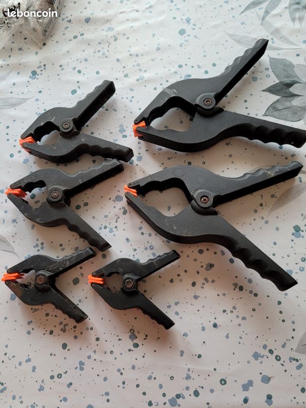 Pinces à ressort ou serres-joints (image 2)