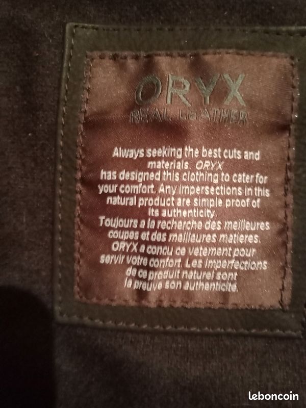 Veste en cuir homme (image 3)