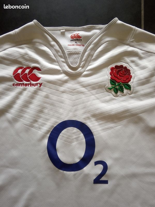 Maillot De Rugby Angleterre Canterbury - Taille L Pour Homme