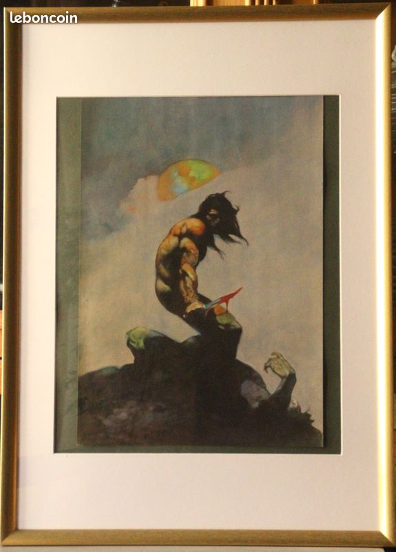 Tanar, giclee vinatge Frazetta, serie limitee et numerotee (image 5)
