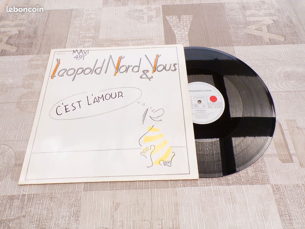 Disques Vinyles Maxi 45 Tours Années 80 (image 14)