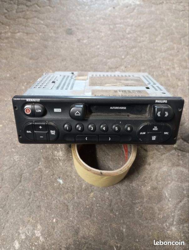 Autoradio Renault Clio 2 Kangoo 1 phase 2 UPDATE LIST avec Code - Équipement auto