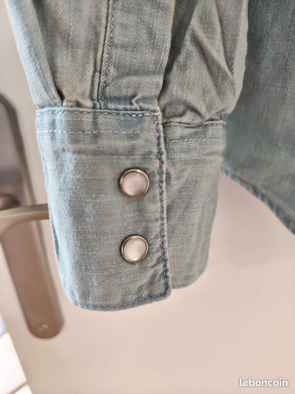 Chemise en jean Levi's homme S (image 8)