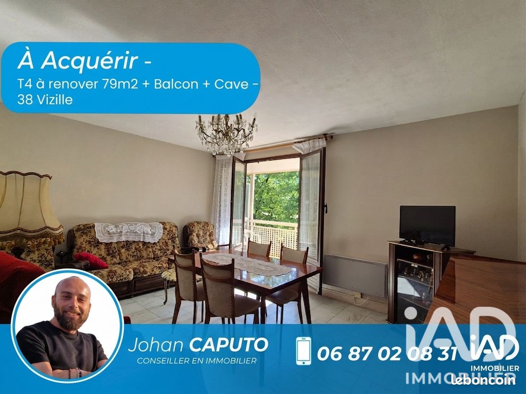 Appartement 4 pièces 79 m² · à Vizille · 79 m² · 123 000 €