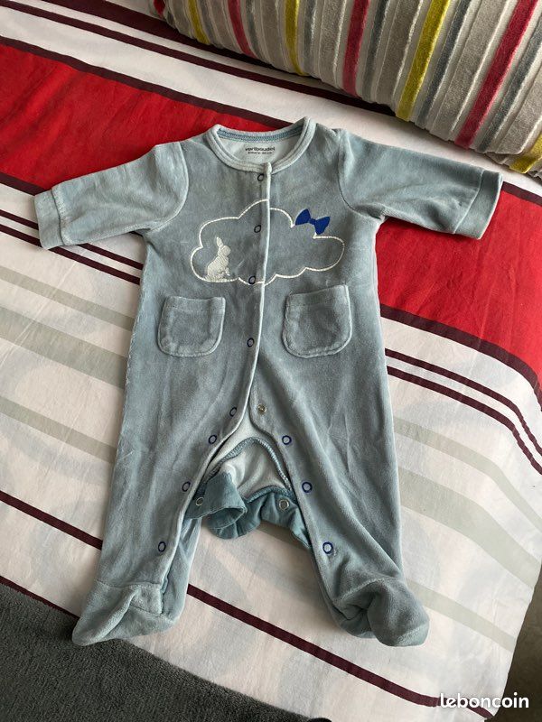Deux pyjamas dors bien Bebe 3/6 mois (image 3)