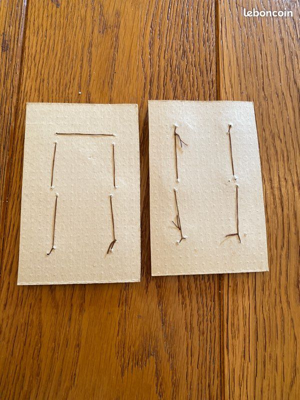 Lot de 12 boutons vintage en bois (image 3)