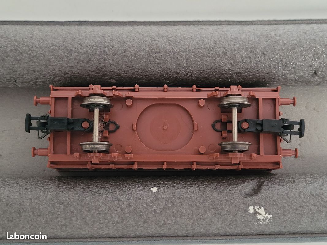 Train wagon N° 622500 Wagon marchandises SNCF tombereau à essieux Jouef Ho (image 12)