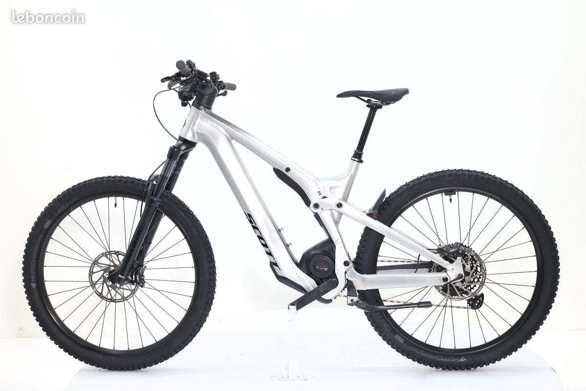 Vélo Électrique Scott - Taille M - Marron - 728 Km - Freins Disque - Ville
