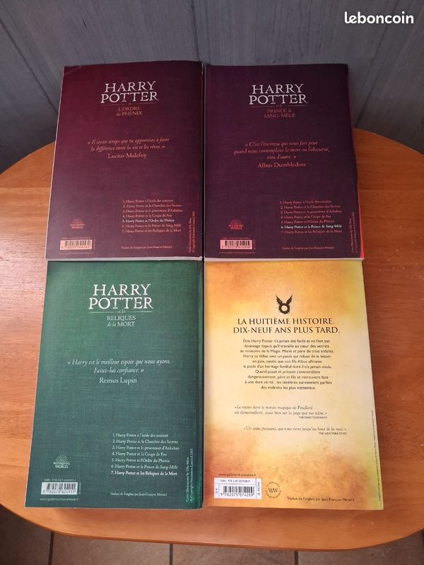 Rare Gallimard saga Harry Potter - 8 tomes (image 6)