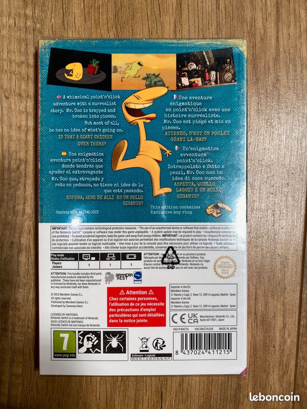 The many pieces of Mr coo - Switch 1 et 2 - jeu neuf (image 5)