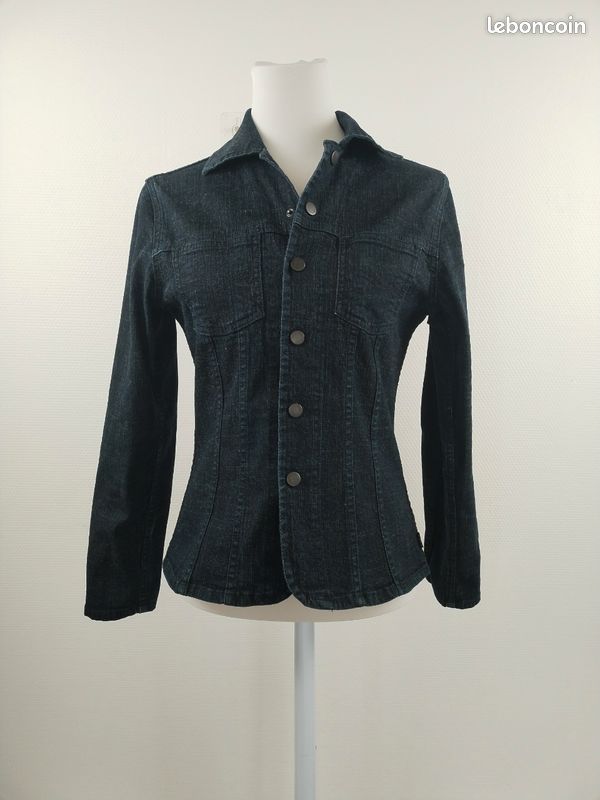 Veste Denim Ober vintage . Taille L (image 2)