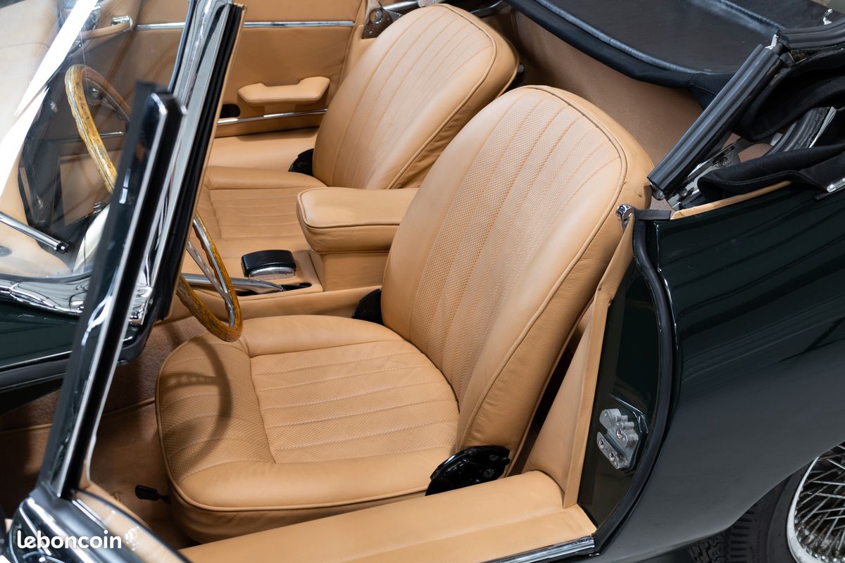 Jaguar Type E Série 1.5 Convertible 4.2L - Vert British Racing (image 3)