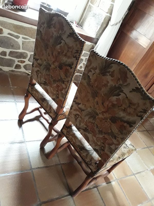 2 chaises en tissu (image 2)