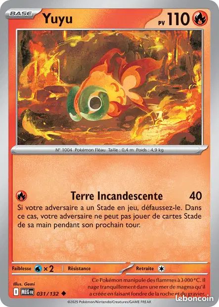 Cartes Pokémon Méga-Évolution (en lot ou à l'unité) (image 1)