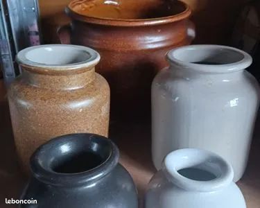 Lot pots en grès (image 2)