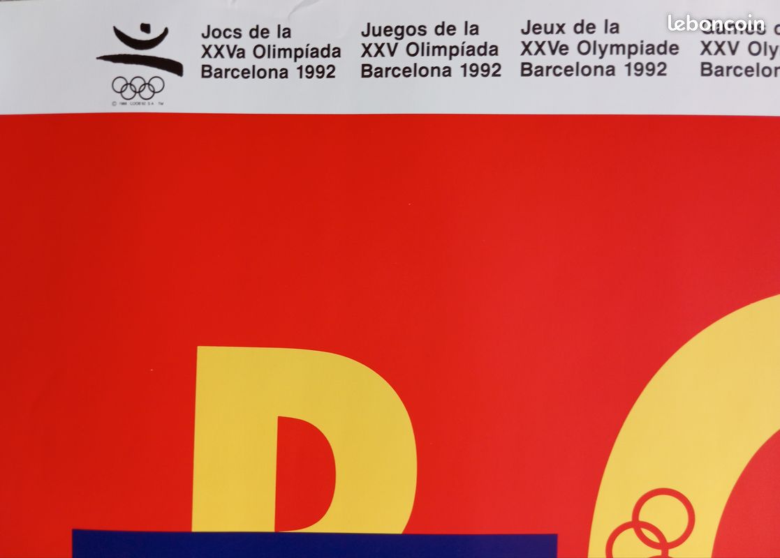 Livre Barcelone 92 - Comité Olympique Des États-Unis - Beau Livre Illustré Occasion