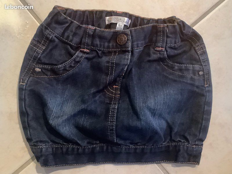 Lot fille été 18-24 mois robe jupe short t-shirt combicourt combinaison Dpam H&M Orchestra (image 7)