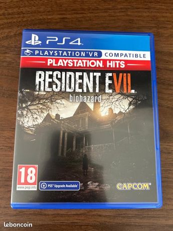 Resident Evil 7 PS4 - Jeu Complet PAL - Édition Standard - Capcom