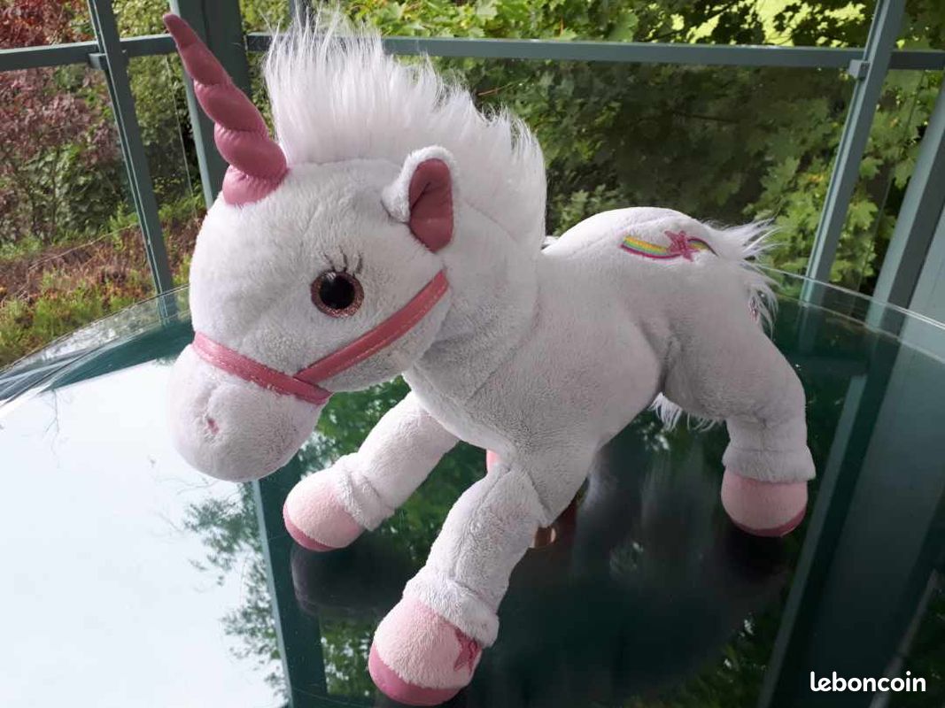 Veilleuse Licorne Musicale Licorne Lumineuse Peluche Peluche