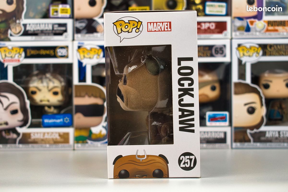 Funko Pop Marvel – Lockjaw #257 – édition exclusive New York Comic 