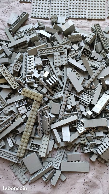 Lego gris vintage en vrac (image 5)