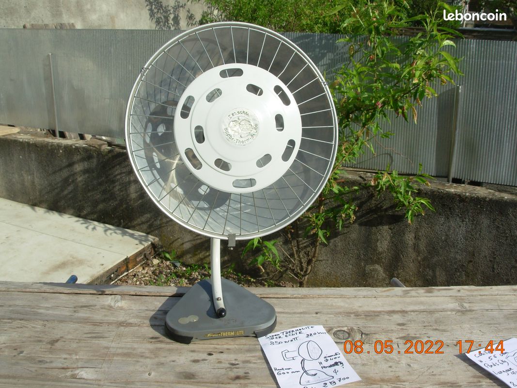 Chauffage vintage année 60 fonctionnel 220 volt (image 1)